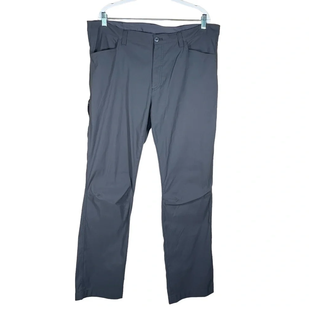 Eddie Bauer Men’s Tech Pant Golf Casual Dark Gray Nylon Blend 40 X 32 - Picture 13 of 13